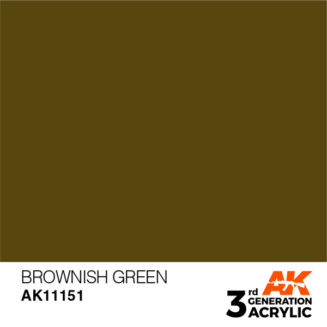 BROWNISH GREEN- AK11151