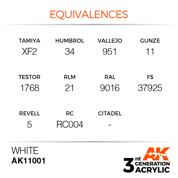 WHITE - AK11001 - Imagen 3