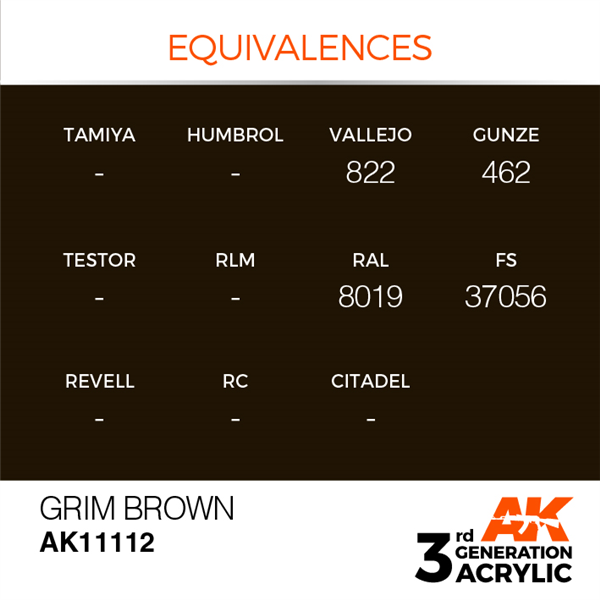 GRIM BROWN - AK11112 - Imagen 3