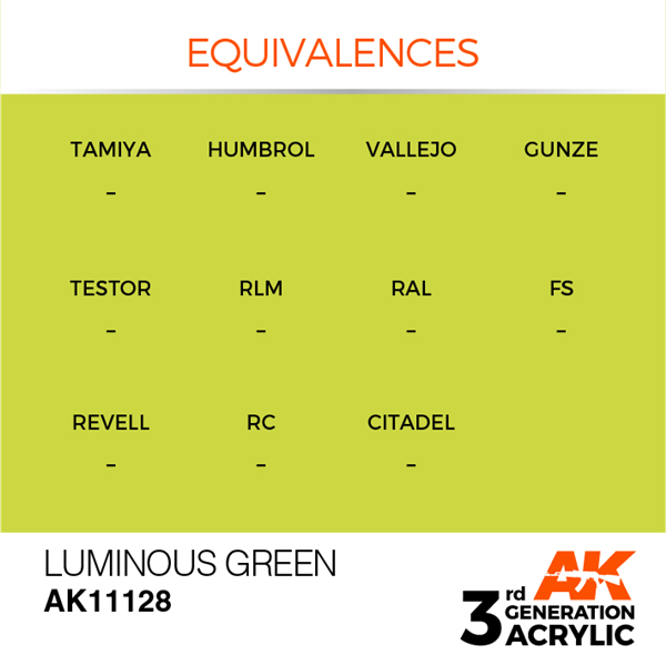 LUMINOUS GREEN - AK11128 - Imagen 3