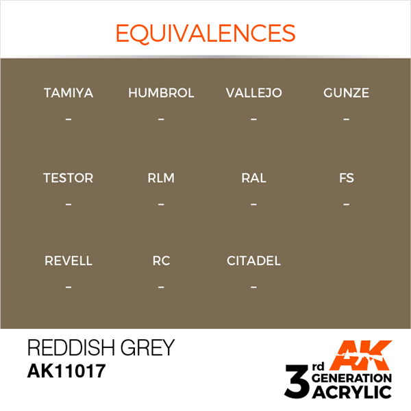 REDDISH GREY - AK11017 - Imagen 3