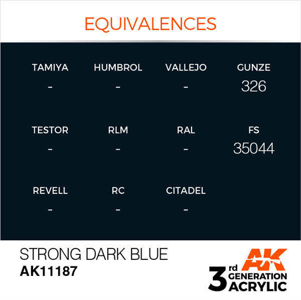 STRONG DARK BLUE - AK11187 - Imagen 3