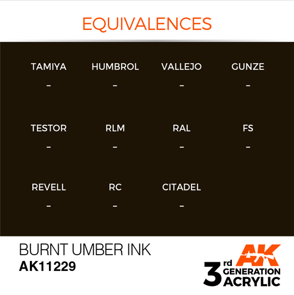 BURNT UMBER - AK11229 - Imagen 3