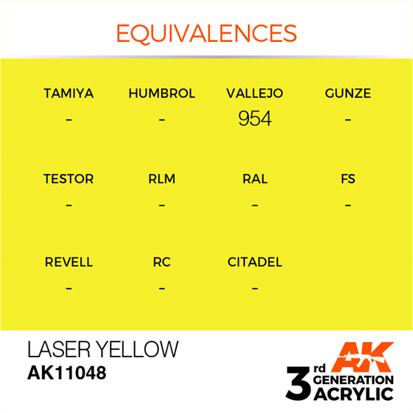 LASER YELLOW - AK11048 - Imagen 3