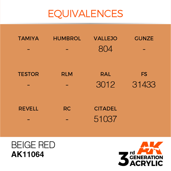 BEIGE RED - AK11064 - Imagen 3