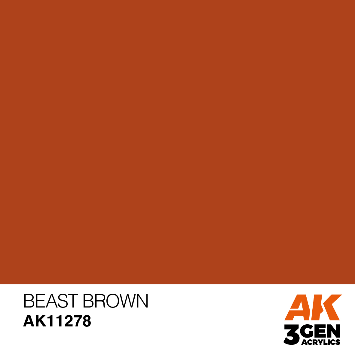 BEAST BROWN – COLOR PUNCH – AK11278